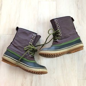 Sorel Purple Waterproof Winter Boots